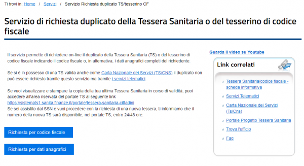 Tessera Sanitaria Scaduta Smarrita O Rubata Come Richiederla Nel 2023